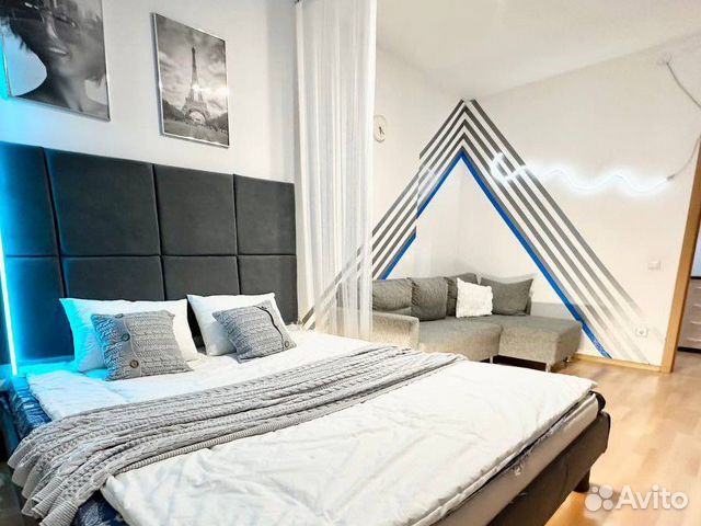 

1-к. квартира, 44,3 м², 2 кровати