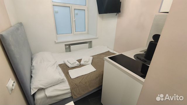 

Квартира-студия, 10 м², 1 кровать