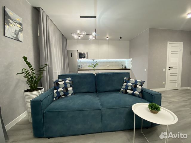 

1-к. квартира, 42 м², 2 кровати
