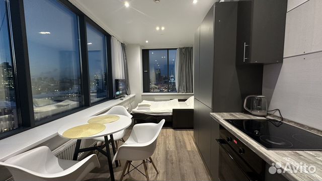 

Квартира-студия, 35 м², 1 кровать