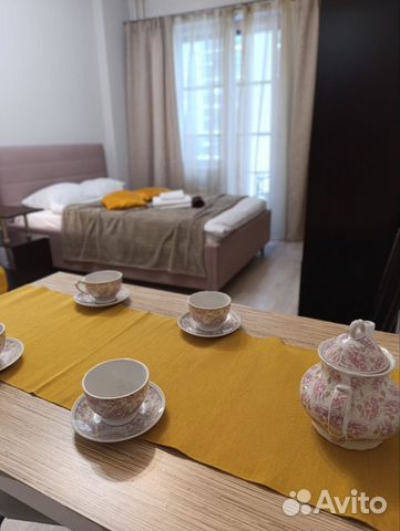 

Квартира-студия, 25 м², 2 кровати