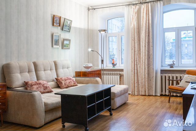 

1-к. квартира, 53 м², 2 кровати