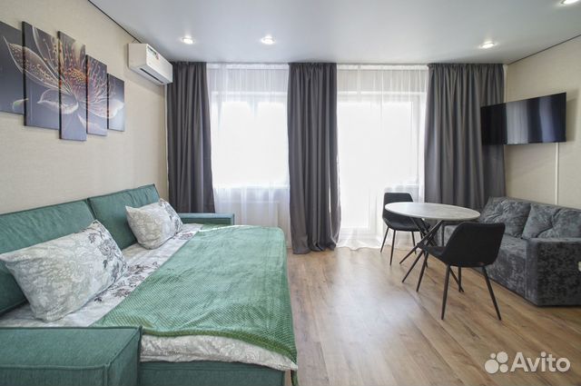 

Квартира-студия, 30 м², 2 кровати