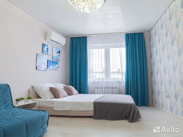 

1-к. квартира, 32 м², 2 кровати