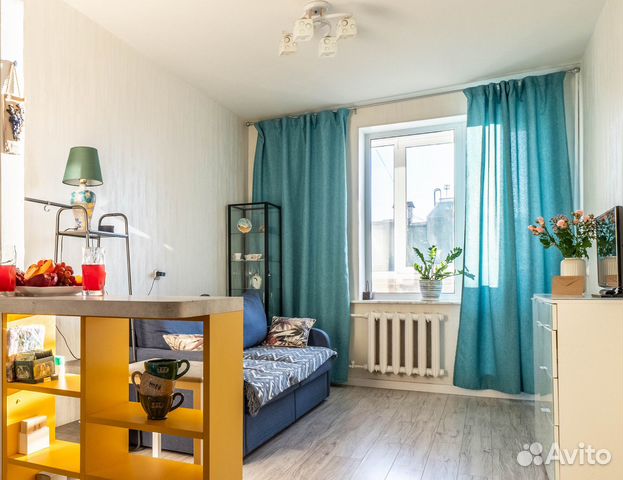 

Квартира-студия, 31 м², 1 кровать