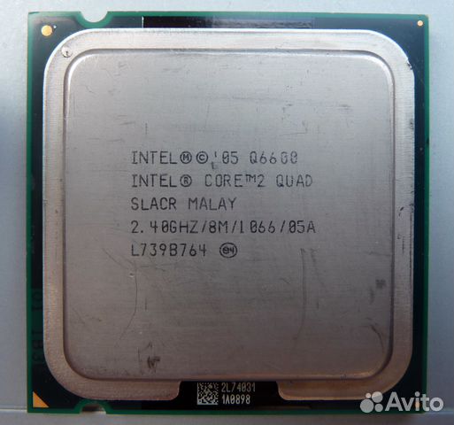 Процессор LGA-775 Quad Q6600
