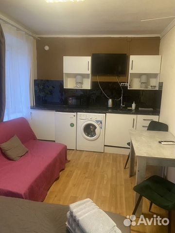 

Квартира-студия, 24 м², 2 кровати
