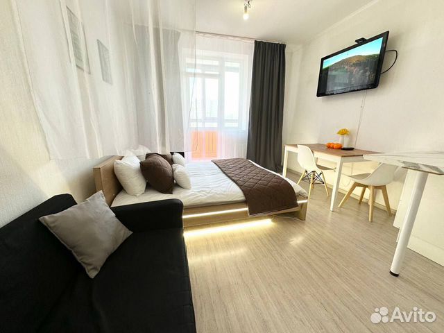 

Квартира-студия, 32,9 м², 2 кровати