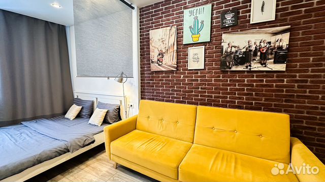 

Квартира-студия, 27,7 м², 2 кровати