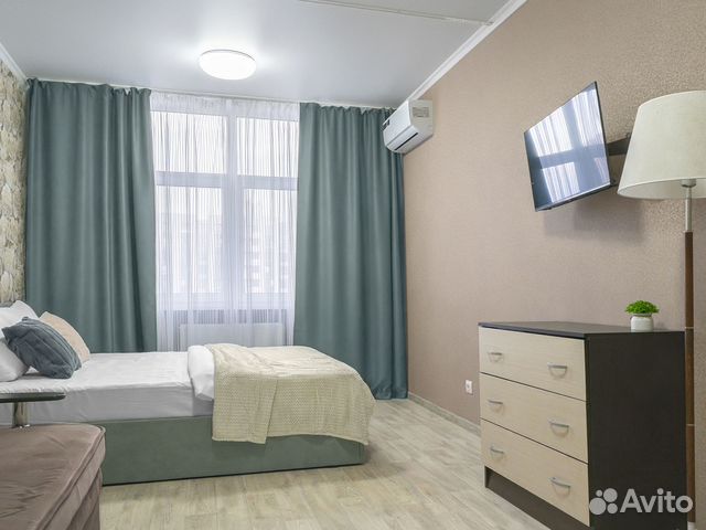 

1-к. квартира, 38 м², 2 кровати