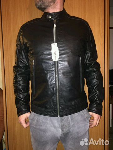 Куртка кожаная фирменная L,M разм,Diesel,Италия Куртка кожаная фирменная L,M разм,Diesel,Италия