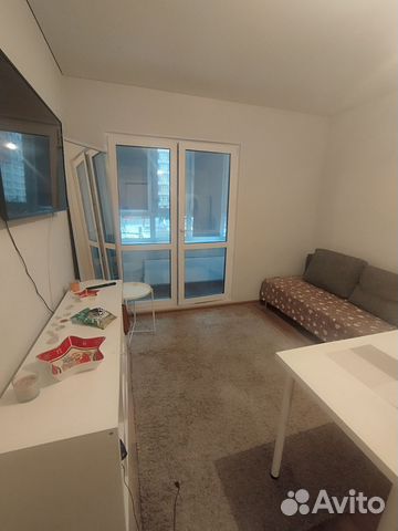 

Квартира-студия, 27 м², 1 кровать