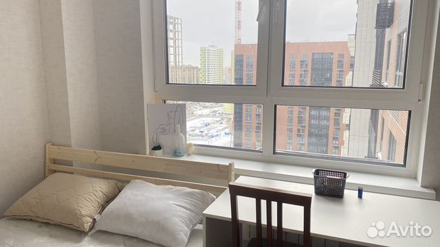 

1-к. квартира, 45 м², 2 кровати