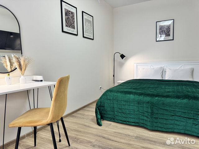 

1-к. квартира, 38 м², 2 кровати
