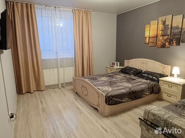 

1-к. квартира, 40 м², 3 кровати
