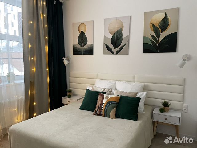 

Квартира-студия, 28 м², 3 кровати