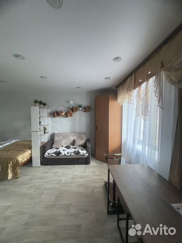 

Квартира-студия, 28 м², 2 кровати