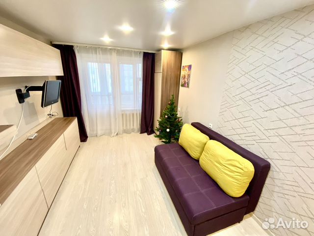 

1-к. квартира, 38 м², 2 кровати