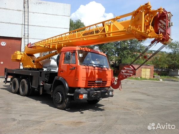 Услуги, аренда автокрана 25 тонн, стрела 21.7-40м Услуги, аренда автокрана 25 тонн, стрела 21.7-40м