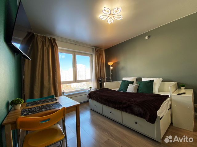 

Квартира-студия, 23 м², 1 кровать