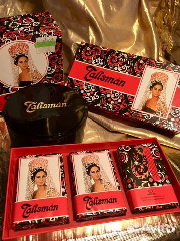 Косметический набор Винтаж «Талисман» тальковая пу Косметический набор Винтаж «Талисман» тальковая пу
