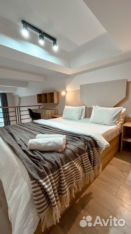 

Квартира-студия, 38 м², 2 кровати