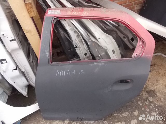 Рено Логан Задняя Левая Дверь Купить Бу