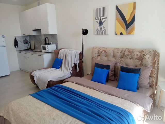 

Квартира-студия, 30 м², 2 кровати