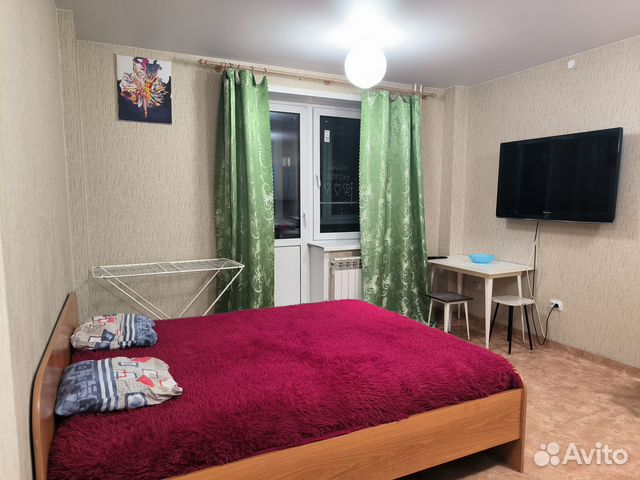

Квартира-студия, 32 м², 1 кровать