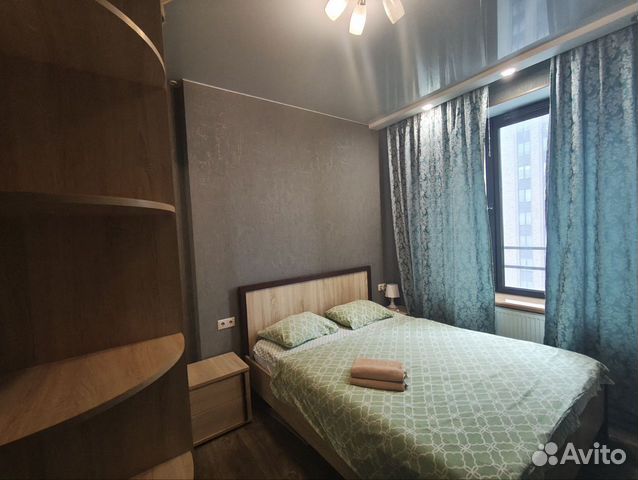 

1-к. квартира, 38 м², 2 кровати