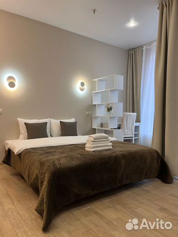 

Квартира-студия, 33 м², 2 кровати