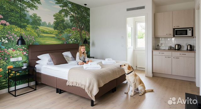 

Квартира-студия, 26 м², 1 кровать