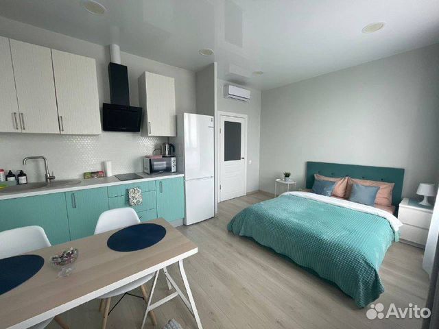 

Квартира-студия, 29 м², 2 кровати