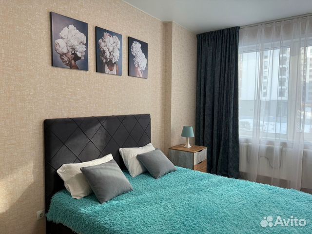 

1-к. квартира, 38 м², 2 кровати