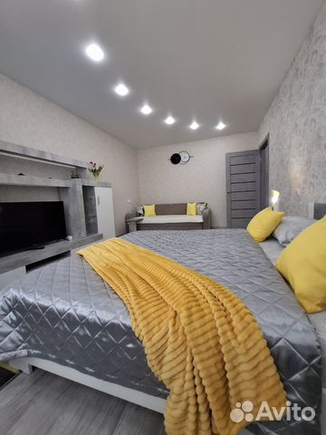

1-к. квартира, 43 м², 3 кровати