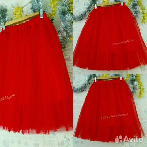 Юбка новая. Пышная фатиновая юбочка