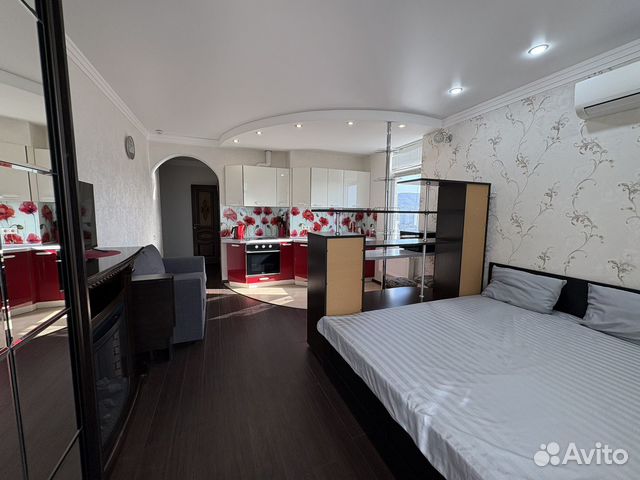 

1-к. квартира, 38 м², 3 кровати