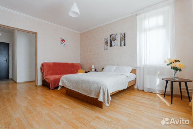 

1-к. квартира, 40 м², 2 кровати
