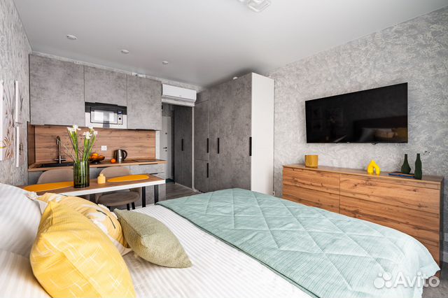 

Квартира-студия, 22 м², 1 кровать