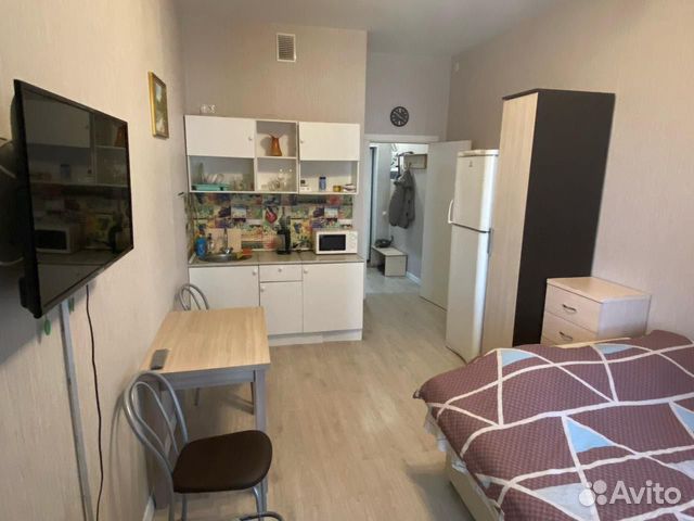 

Квартира-студия, 20 м², 1 кровать