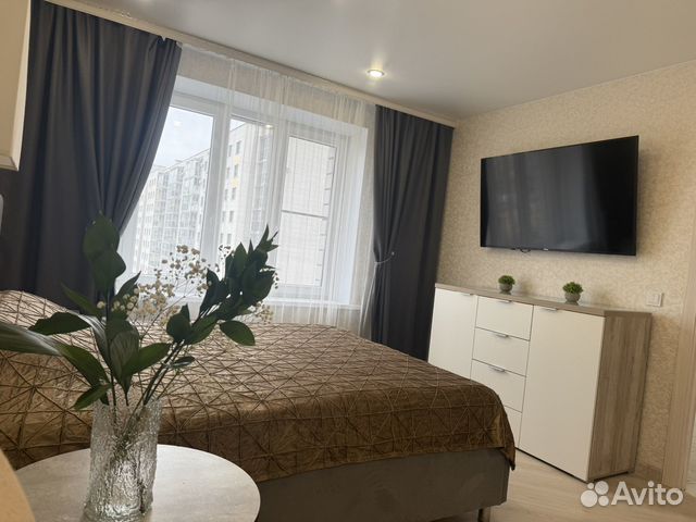 

1-к. квартира, 41 м², 2 кровати