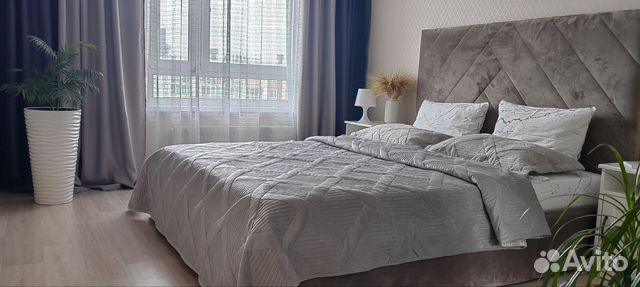 

1-к. квартира, 52 м², 2 кровати