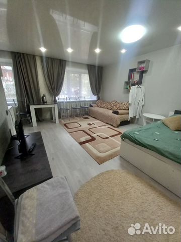 

Квартира-студия, 35 м², 2 кровати