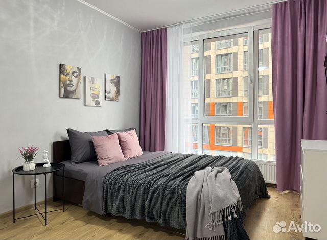 

Квартира-студия, 25 м², 2 кровати