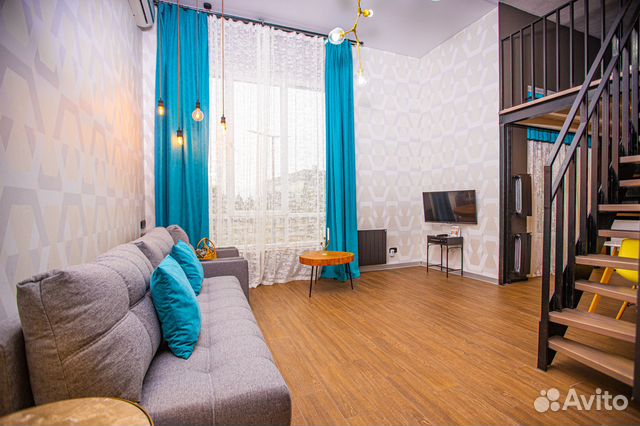 

1-к. квартира в апарт-отеле, 50 м², 2 кровати