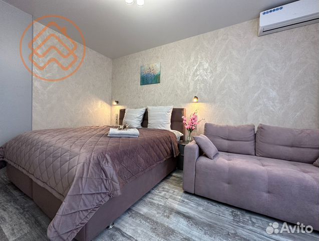 

Квартира-студия, 37 м², 2 кровати