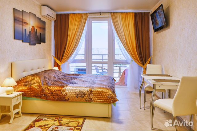 

Квартира-студия, 30 м², 2 кровати
