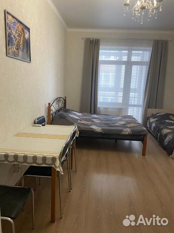 

Квартира-студия, 28 м², 3 кровати