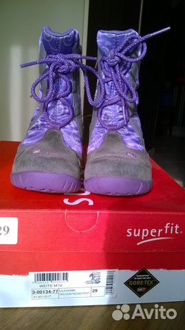 Полусапожки Superfit,раз.29 gore-TEX