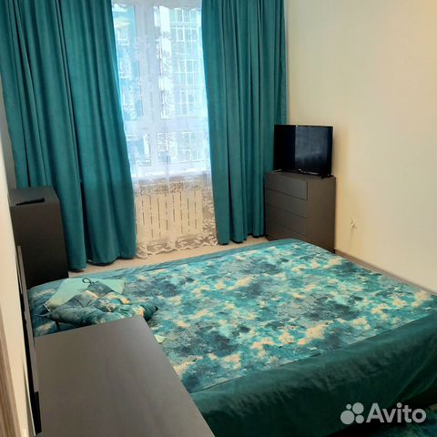 

1-к. квартира, 43 м², 2 кровати